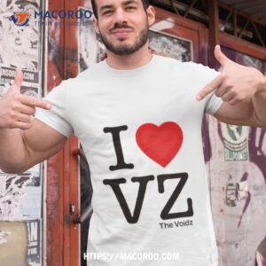 i heart vz the voidz shirt tshirt 1