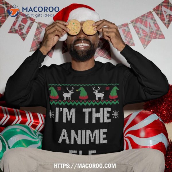 I’m The Anime Elf Ugly Christmas Japanese Animation Manga Sweatshirt