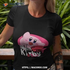 I Main Kirby Super Smash Bros Tshirt 3
