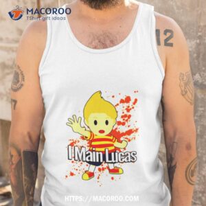 I Main Lucas Super Smash Bros Shirt 3 I Main Lucas Super Smash Bros Tank Top