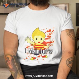 I Main Lucas Super Smash Bros Tshirt
