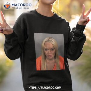 Iconic Mugshot Lindsay Lohan Sweatshirt 2