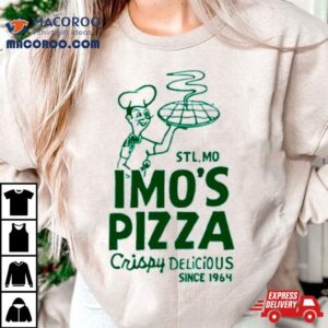 Imo S Pizza Retro Crispy Delicious Tshirt