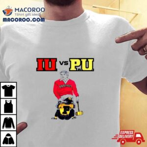 Indiana Edits Iu Vs Pu Tshirt