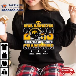 Iowa Hawkeyes B West Division Champions Tshirt