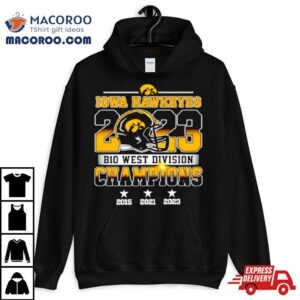 Iowa Hawkeyes B West Division Champions Tshirt