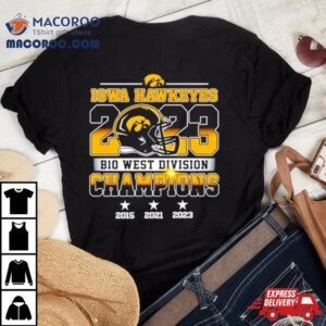 Iowa Hawkeyes B West Division Champions Tshirt