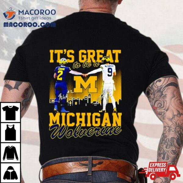 It’s Great To Be A Michigan Wolverine Shirt