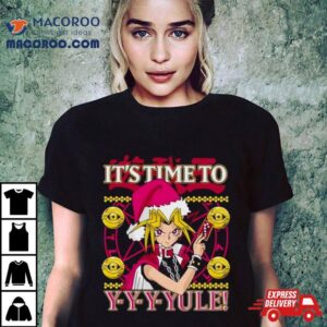 It Time To Yule Ugly Christmas Tshirt