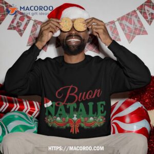 italian christmas design tanti auguri buon natale sweatshirt sweatshirt 3