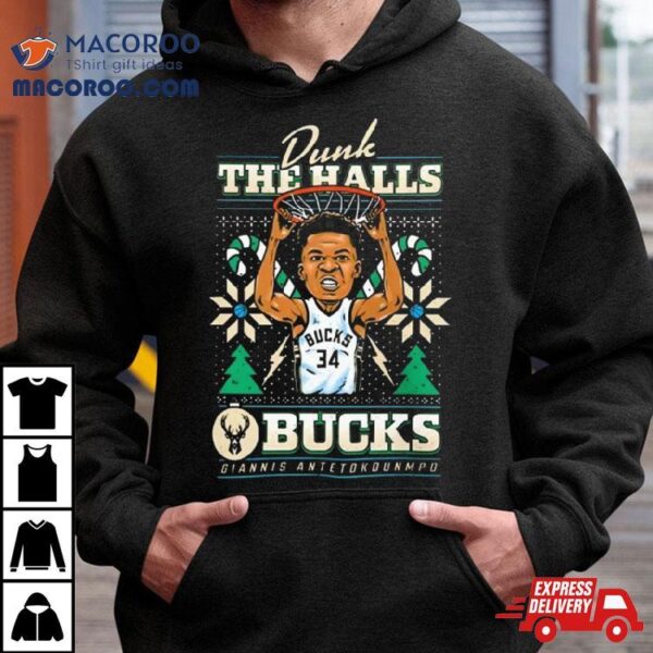 Item Of The Game Giannis Antetokounmpo Milwaukee Bucks Christmas Ugly Sweater Sweatshirt