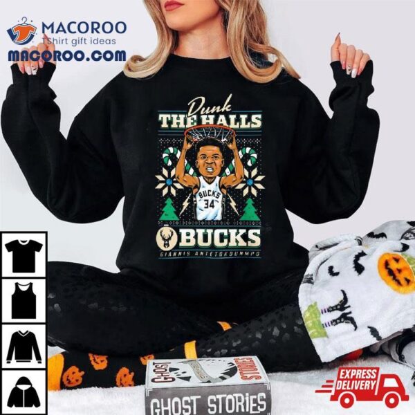 Item Of The Game Giannis Antetokounmpo Milwaukee Bucks Christmas Ugly Sweater Sweatshirt