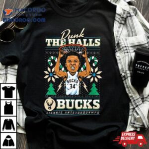 Item Of The Game Giannis Antetokounmpo Milwaukee Bucks Christmas Ugly Sweater Sweat Tshirt