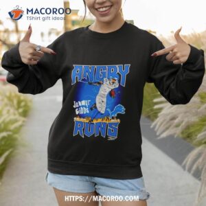 Jahmyr Gibbs Detroit Lions Angry Runs Player Shirt 2 Jahmyr Gibbs Detroit Lions Angry Runs Player Sweatshirt 1