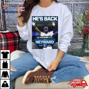 Jason Heyward He S Back Staying Home Geico Tshirt