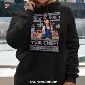 Jeremy Allen White Yes Chef Ugly Christmas Hoodie