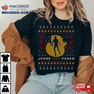 Jesse Faden Ugly Christmas Tshirt