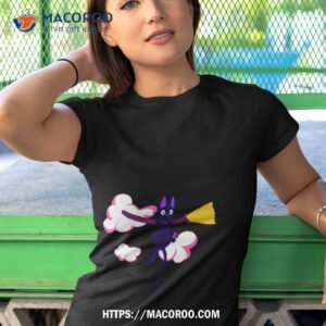 Jiji Ghilbli On A Broom Shirt 3 jiji ghilbli on a broom shirt tshirt 1