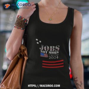 Jobs Not Mobs Trump 2024 Tank Top 4
