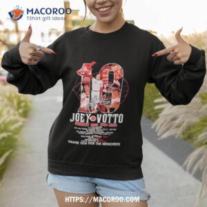 Joey Votto Cincinnati Reds 2007 2023 Thank You For The Memories Shirt 3 Joey Votto Cincinnati Reds 2007 2023 Thank You For The Memories Sweatshirt 1