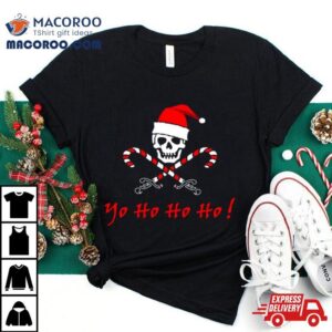 Jolly Pirate Santa Christmas Tshirt