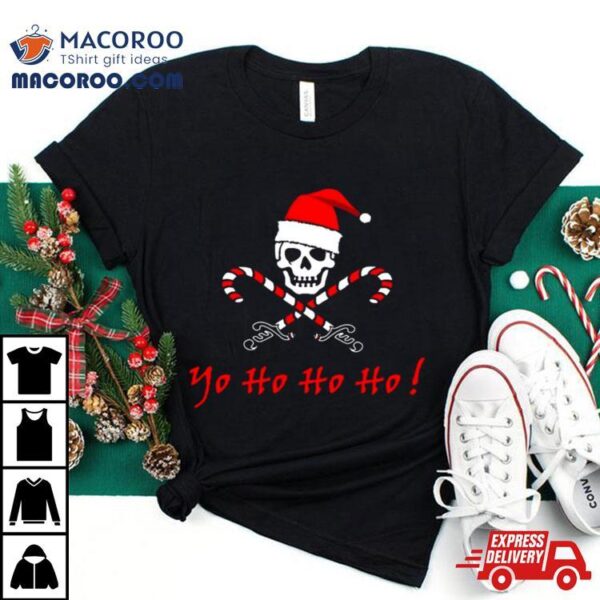 Jolly Pirate Santa Christmas Shirt