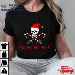 Jolly Pirate Santa Christmas Tshirt