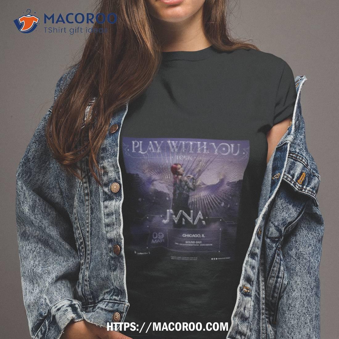Jvna Play With You Tour Mar 09, 2024 T Shirt Jvna Play With You Tour Mar 09, 2024 T Shirt
