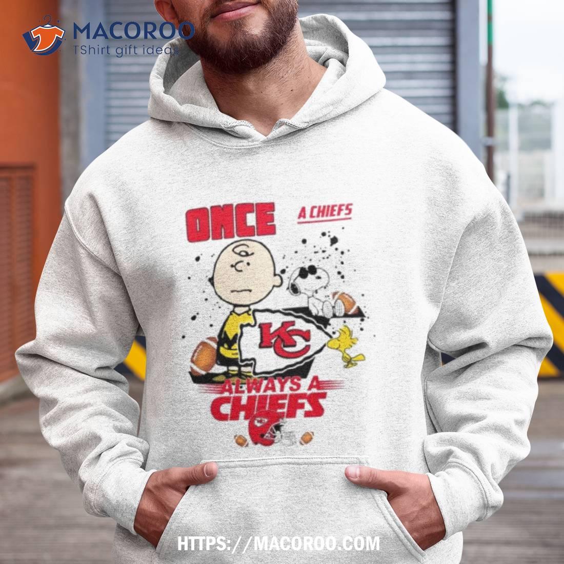 Kansas City Chiefs And Charlie Brown Once A Chiefs Always A Chiefs T Shirt Kansas City Chiefs And Charlie Brown Once A Chiefs Always A Chiefs T Shirt