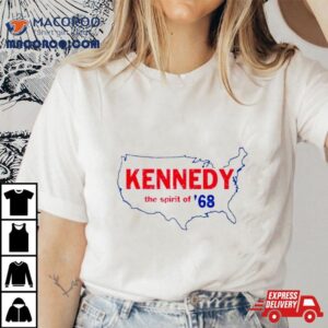 Kennedy The Spirit Of ’68 America Map Shirt