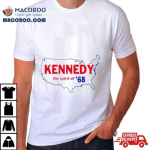 Kennedy The Spirit Of America Map Tshirt