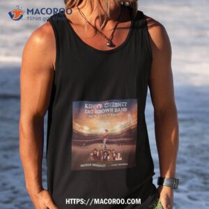 Kenny Chesney Zac Brown Band Sun Goes Down 2024 Tour Schedule Tank Top