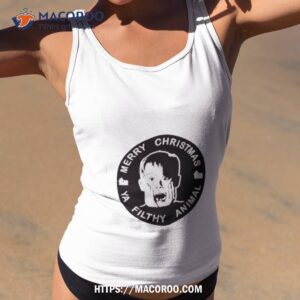 Kevin Mccallister Merry Christmas Ya Filthy Animal Xmas Movie Tank Top 2