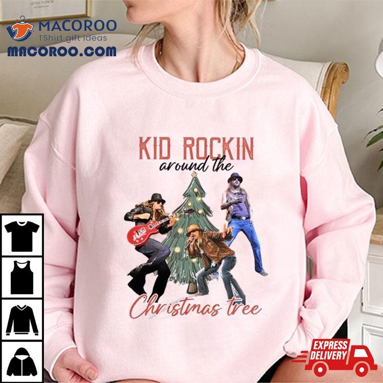 Kid Rock In Around The Christmas Tree Shirt