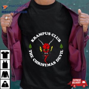 Krampus Club Hellfire Club Christmas Stranger Things Tshirt