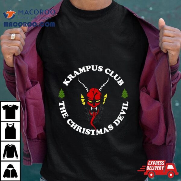 Krampus Club Hellfire Club Christmas Stranger Things Shirt