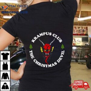 Krampus Club Hellfire Club Christmas Stranger Things Tshirt