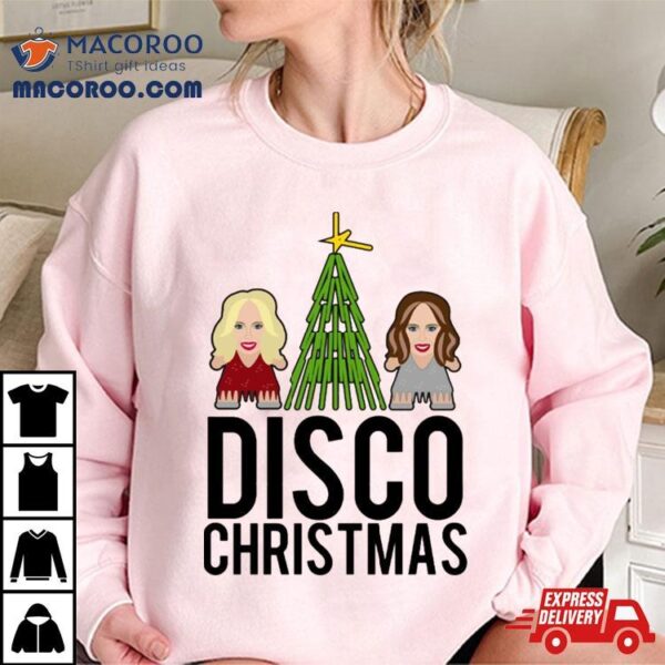 Kylie & Dannii Disco Christmas Shirt