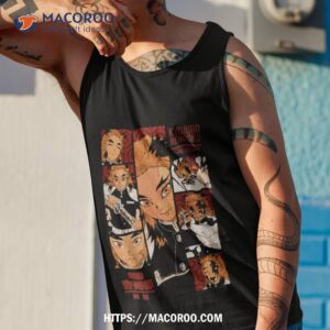 Kyojuro Rengoku Demon Slayer Manga Panel Tank Top 1