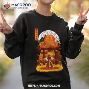 Kyojuro Rengoku Minimalist Prin Sweatshirt 2