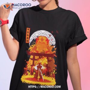 Kyojuro Rengoku Minimalist Prin Tshirt 1