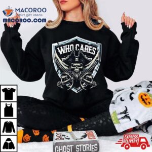 Las Vegas Raiders Who Cares Tshirt