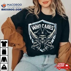 Las Vegas Raiders Who Cares Tshirt