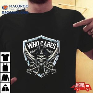 Las Vegas Raiders Who Cares Tshirt