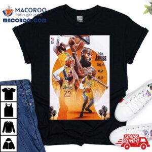 Lebron James Performance In Year Of Nba Tshirt