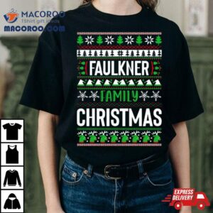 Legend Faulkner Family Christmas Shirt