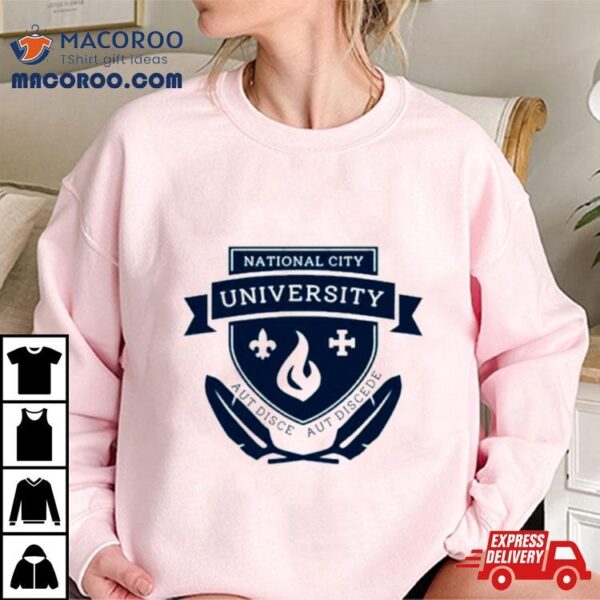 Lena Luthor National City University Shirt