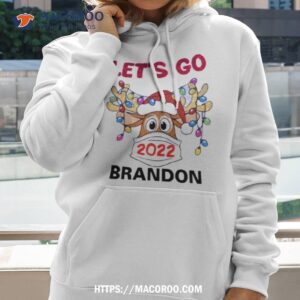 let s go brandon christmas 2022 reindeer shirt hoodie