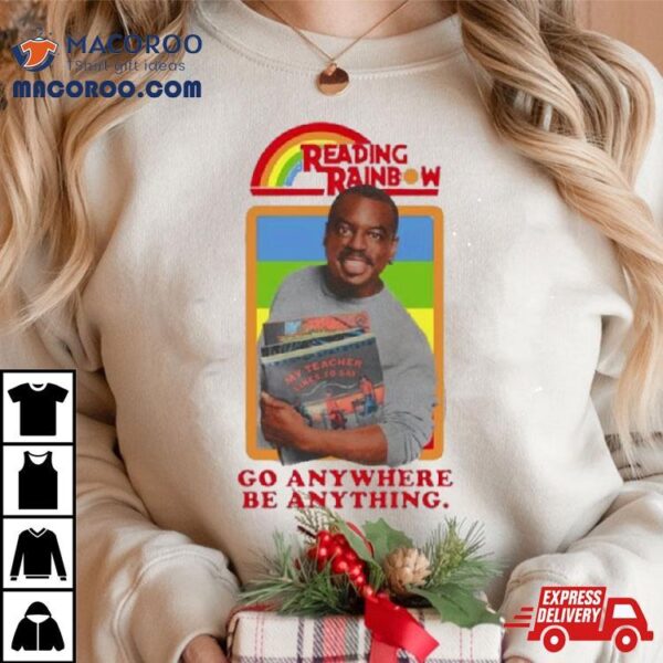 Levar Burton Reading Rainbow Shirt