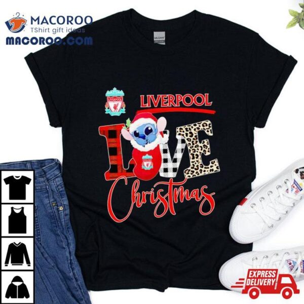 Liverpool Stitch Love Christmas Shirt